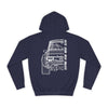 Wireframe Hoodie Ford Escort MK1