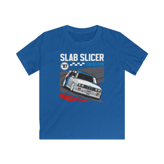 Slab Slicer - E30 M3 DTM | Kids Automotive T-shirt