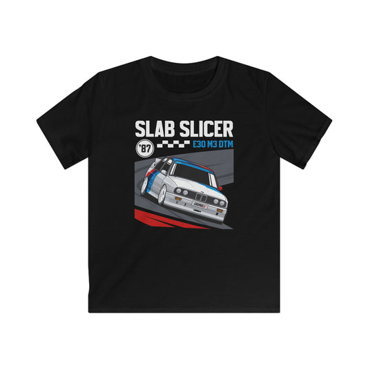 Slab Slicer - E30 M3 DTM | Kids Automotive T-shirt