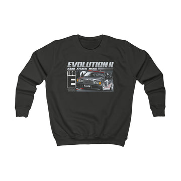 190E EVO II | Kids Automotive Sweatshirt