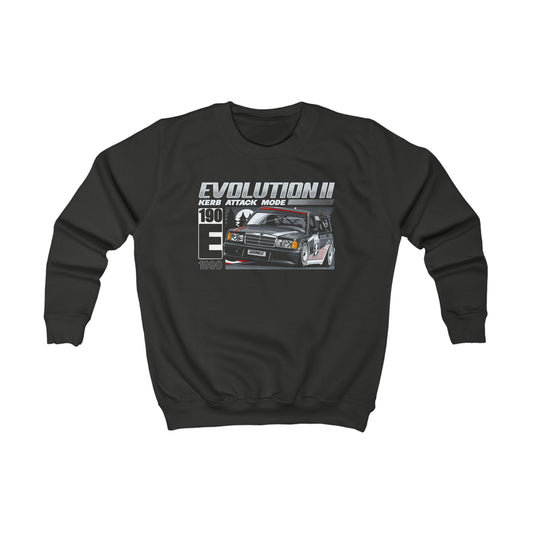190E EVO II | Kids Automotive Sweatshirt