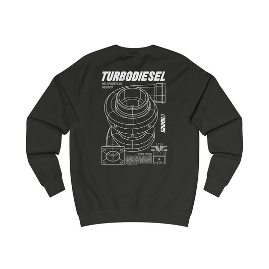 Turbodiesel - No Sparkplug Needed Sweatshirt