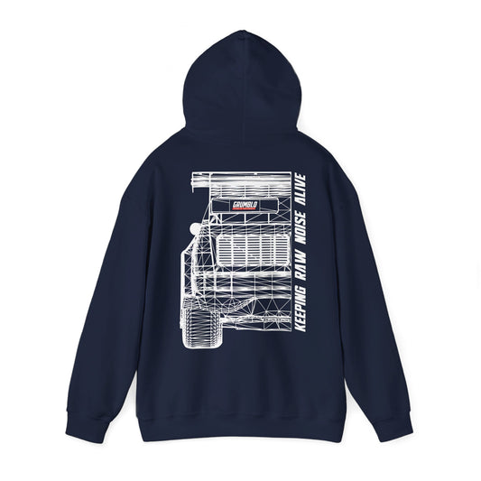 Wireframe Hoodie Audi Sport Quattro S1