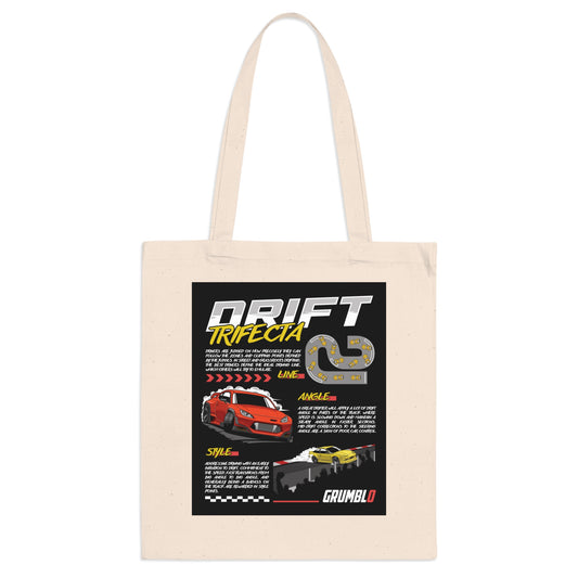 Drift Trifecta Tote Bag for Car Enthusiasts