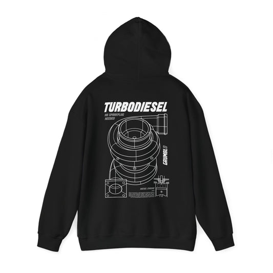 Turbodiesel - No Sparkplug Needed Hoodie