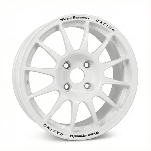 Team Dynamics PRO-RACE 1 7x15" ET23 4x108 63,4mm White