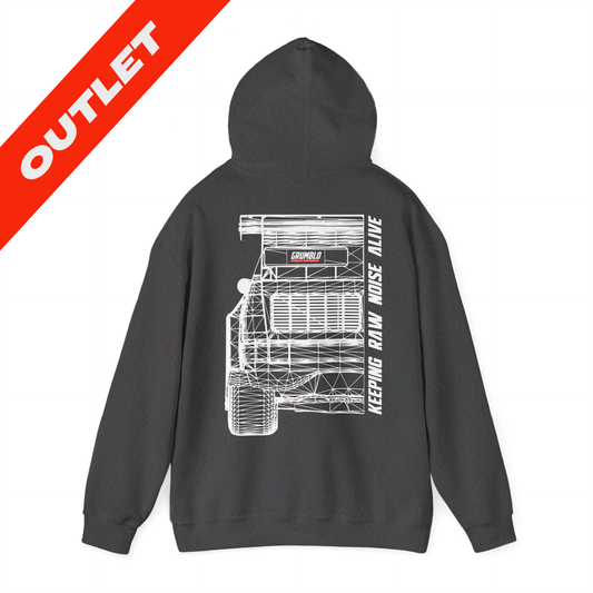 Wireframe Hoodie Audi Sport Quattro S1 | Outlet